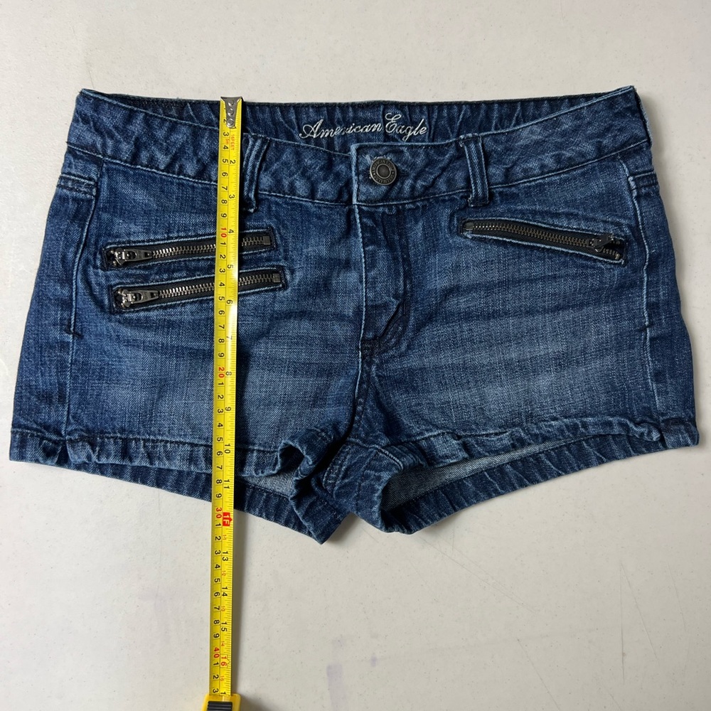 AMERICAN EAGLE jean shorts size 10 - Picture 10 of 10
